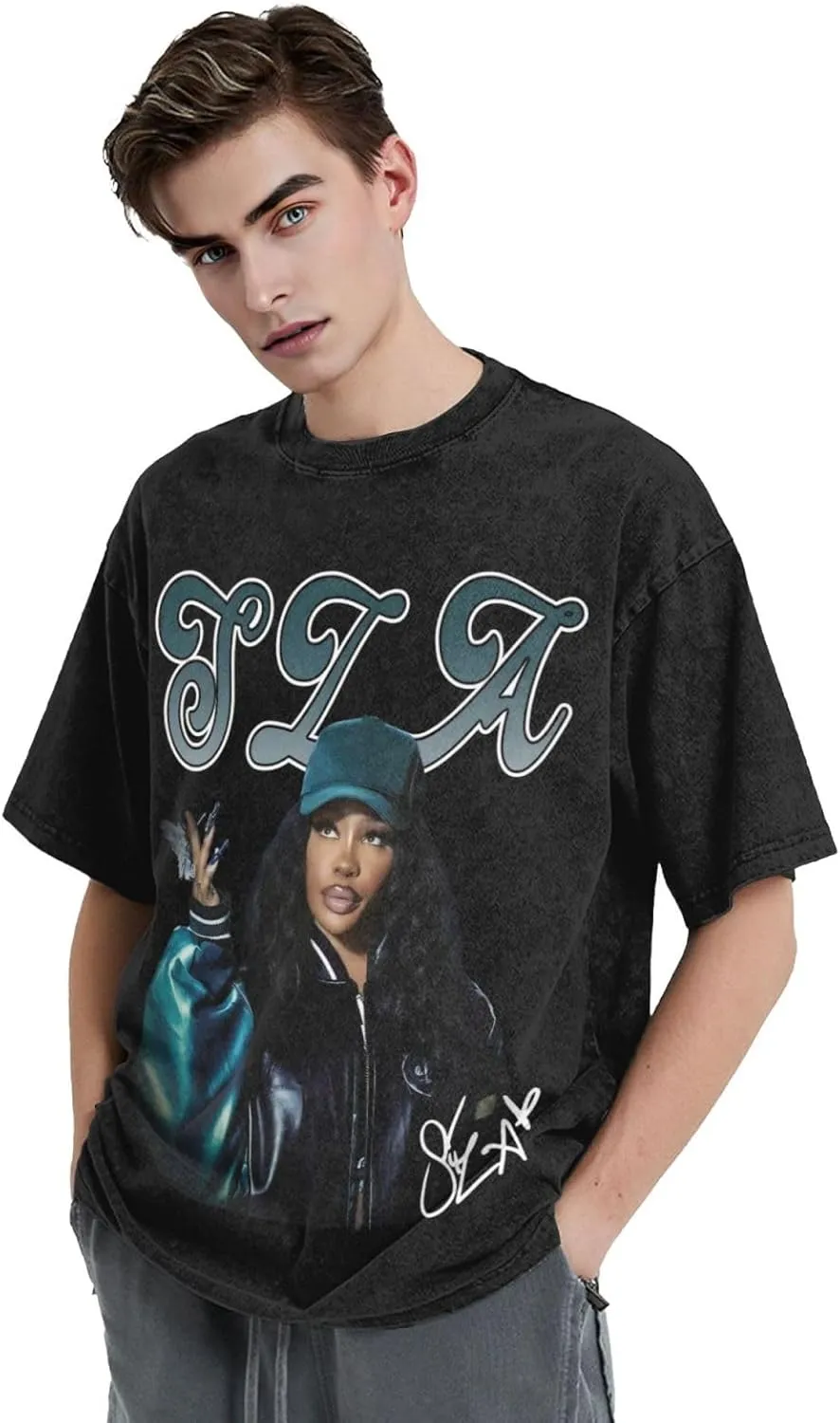2025 Music Tour T Shirt Unisexr Avant Comfortable Cotton Retro Top Black