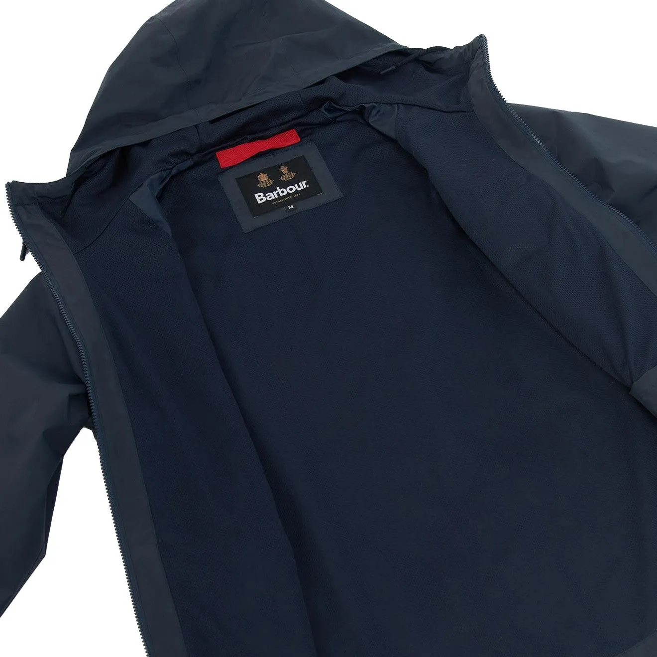 Barbour Pockle Waterproof Jacket Classic Navy