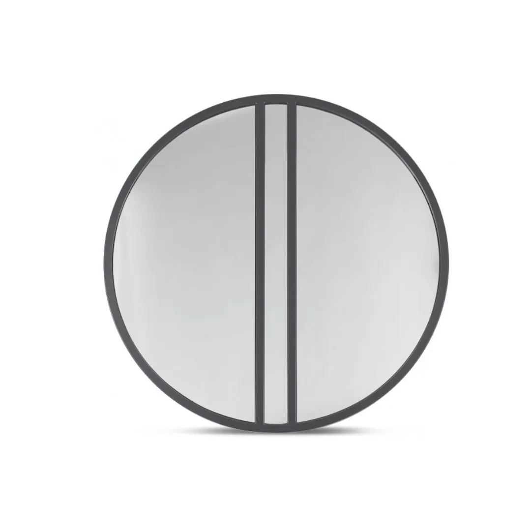 Chevron Peppercorn Mirror