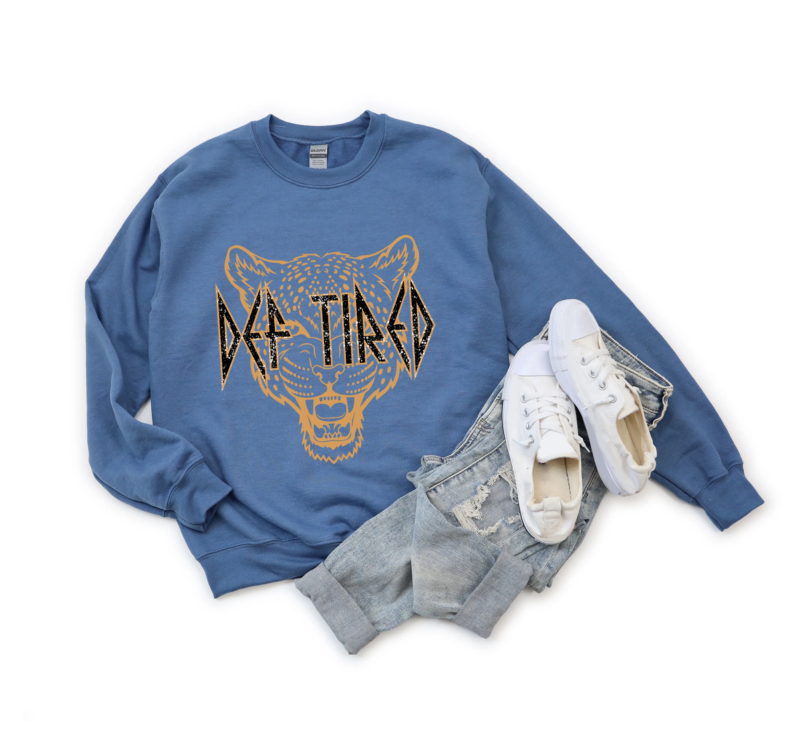 Def Tired Cheetah | Sweatshirt
