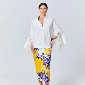 Feather Blouse - More Colors