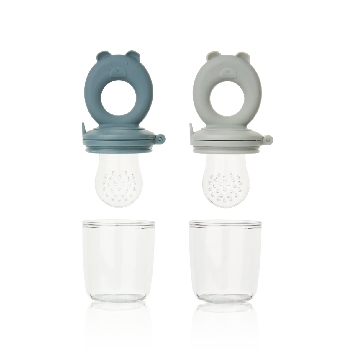 Food Feeder - Miranda - Whale Blue/Dove Blue