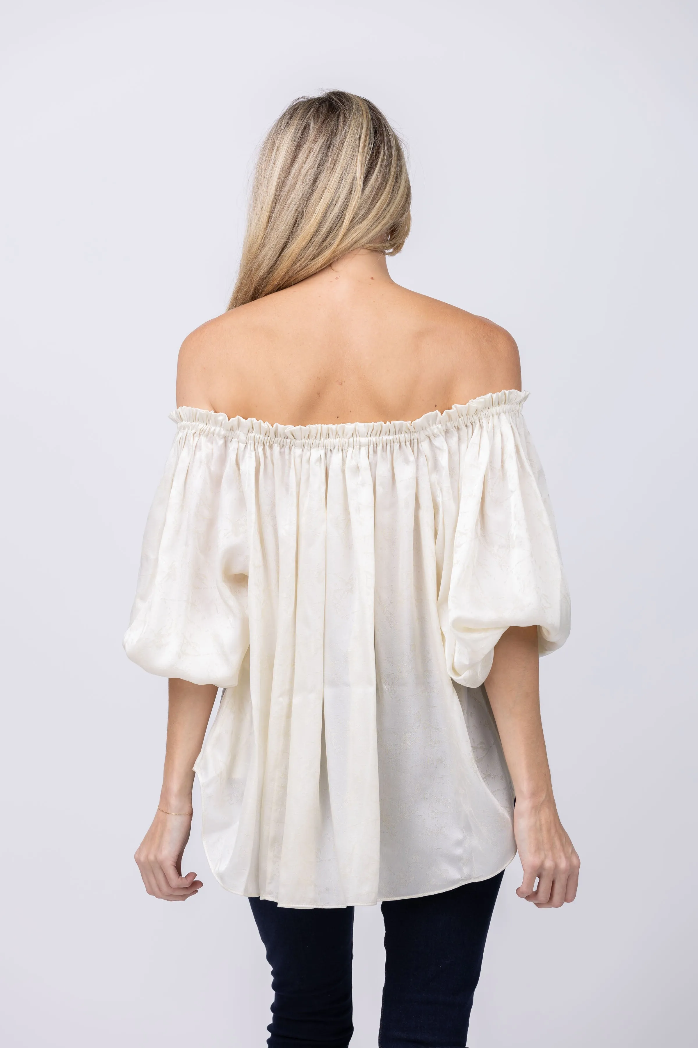 Iro Jaline Top in Ecru