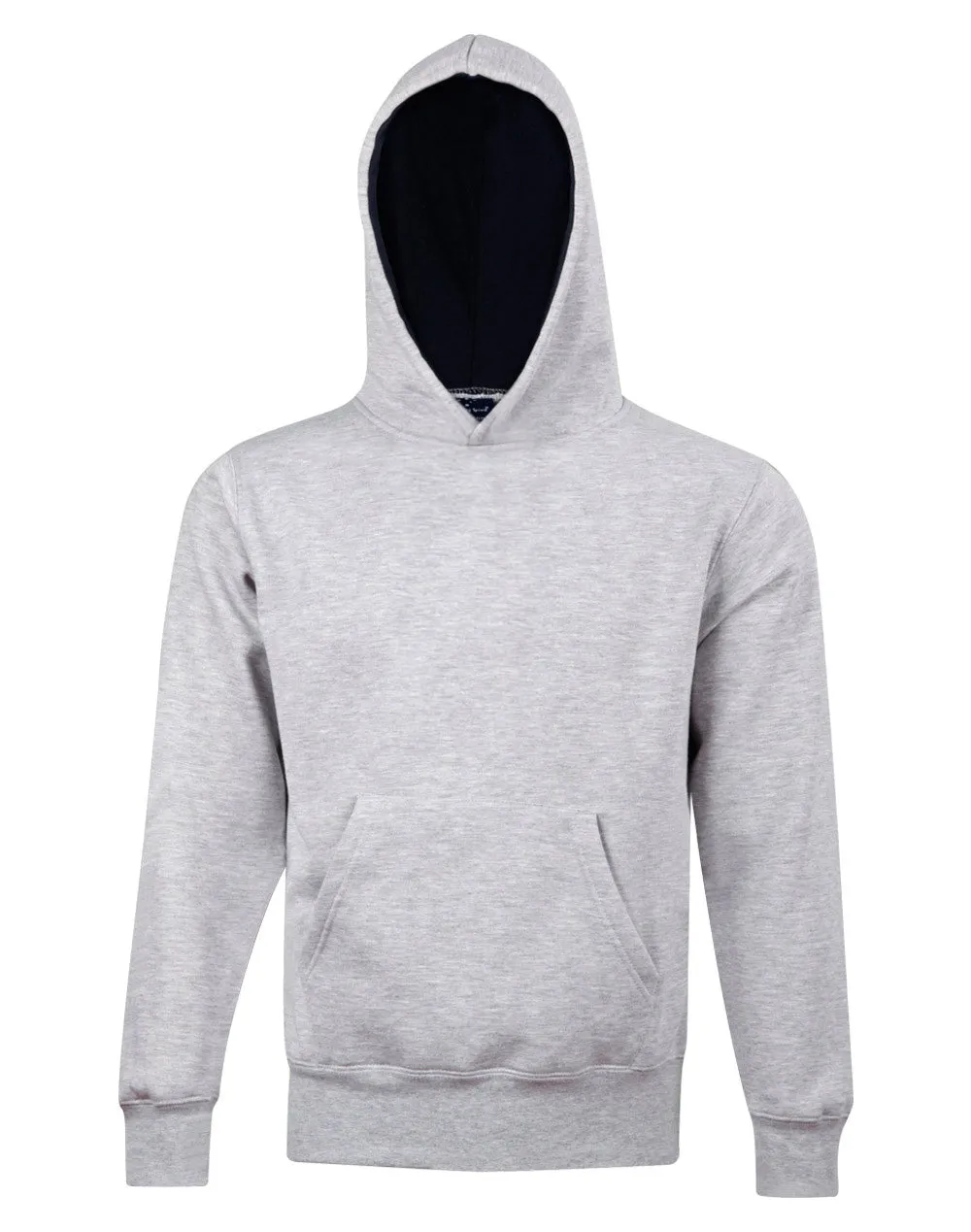 Kids Close Front Fleecy Hoodie - FL09K