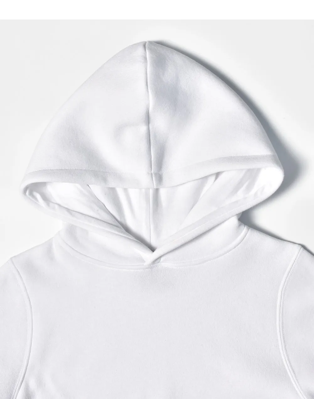 Kids Close Front Fleecy Hoodie - FL09K