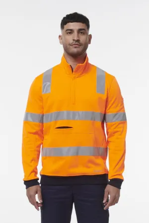 Reflective 1/4 Zip Fleece X Back - K55057