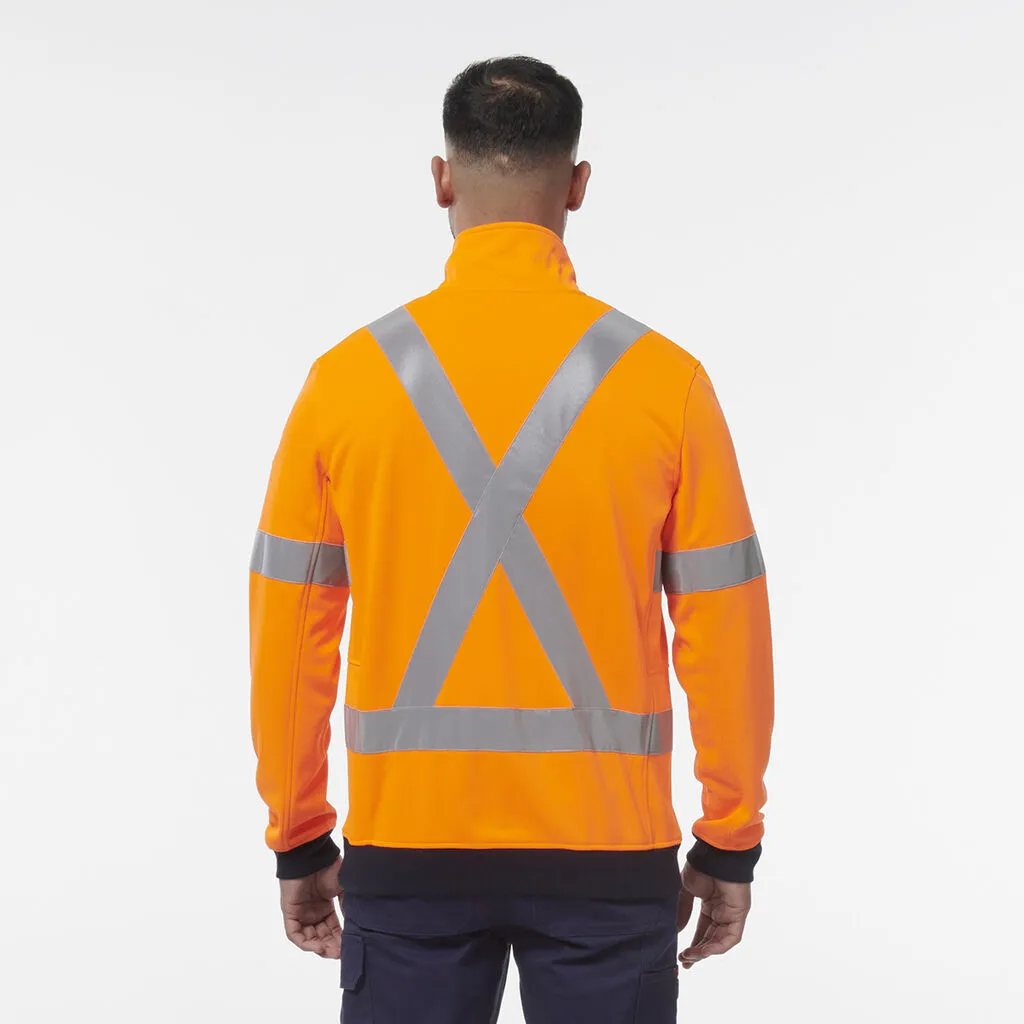 Reflective 1/4 Zip Fleece X Back - K55057