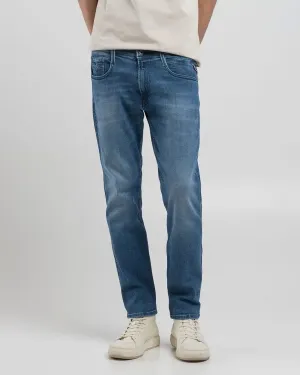 Replay Anbass Slim Fit Mens Jeans - Medium Blue