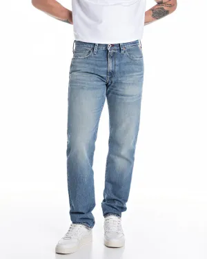 Replay Royal Eagle Neaal Slim Fit Mens Jeans - Medium Blue