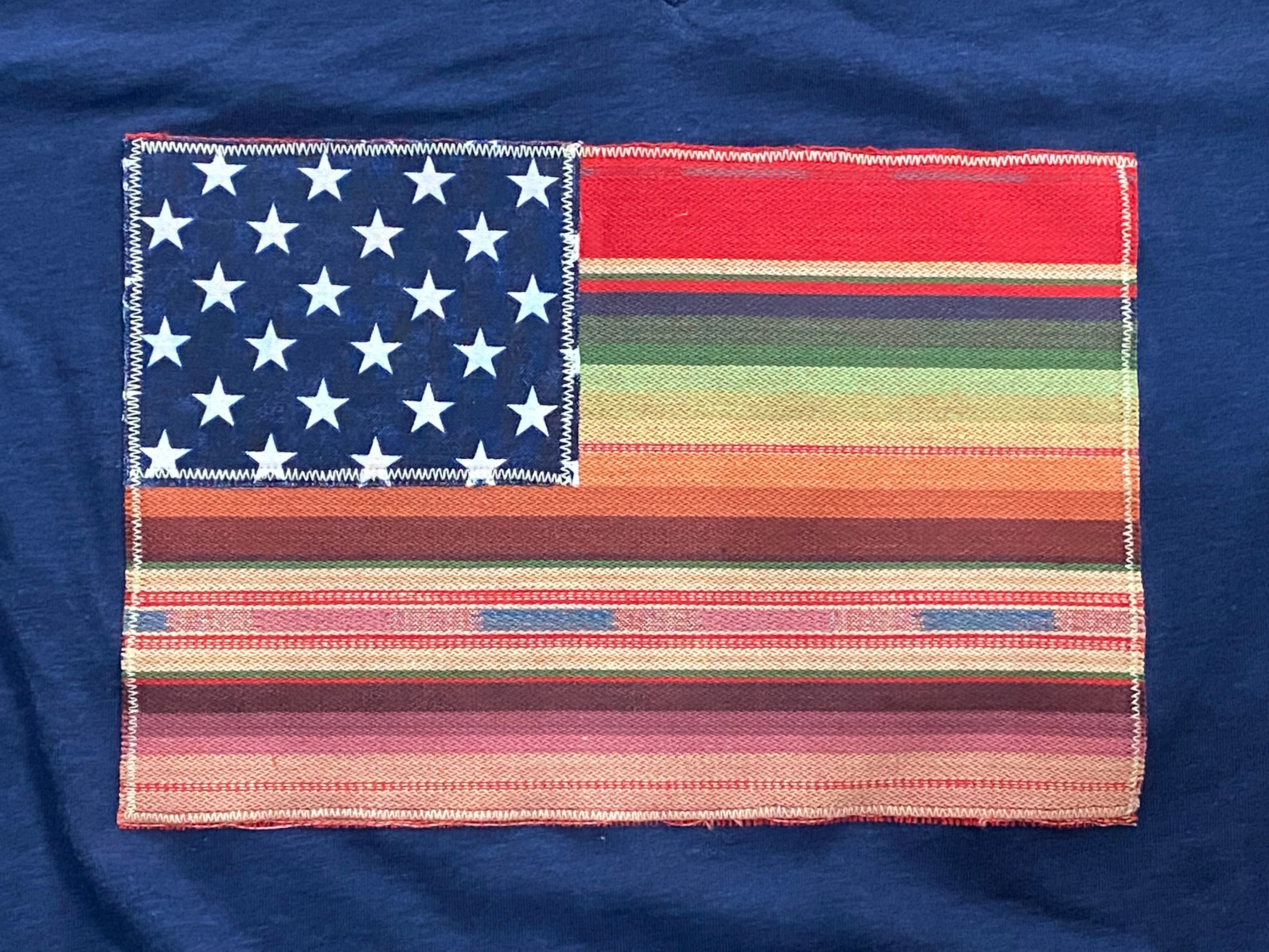 Stars, Stripes, & Serape Tee