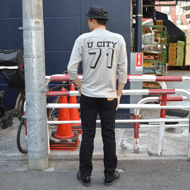 SUGAR CANE "SC41470" 13oz Black Denim SLIM FIT