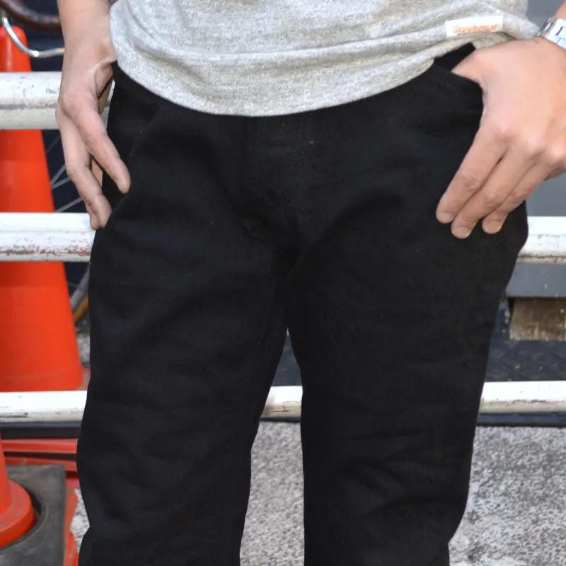 SUGAR CANE "SC41470" 13oz Black Denim SLIM FIT