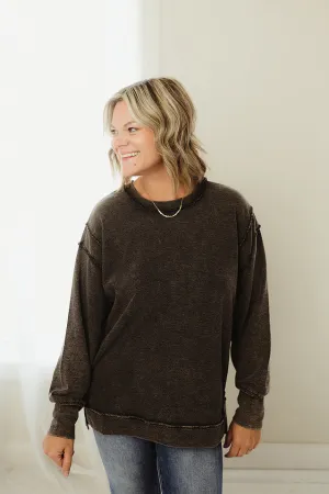Washed Terry Sweatshirt
